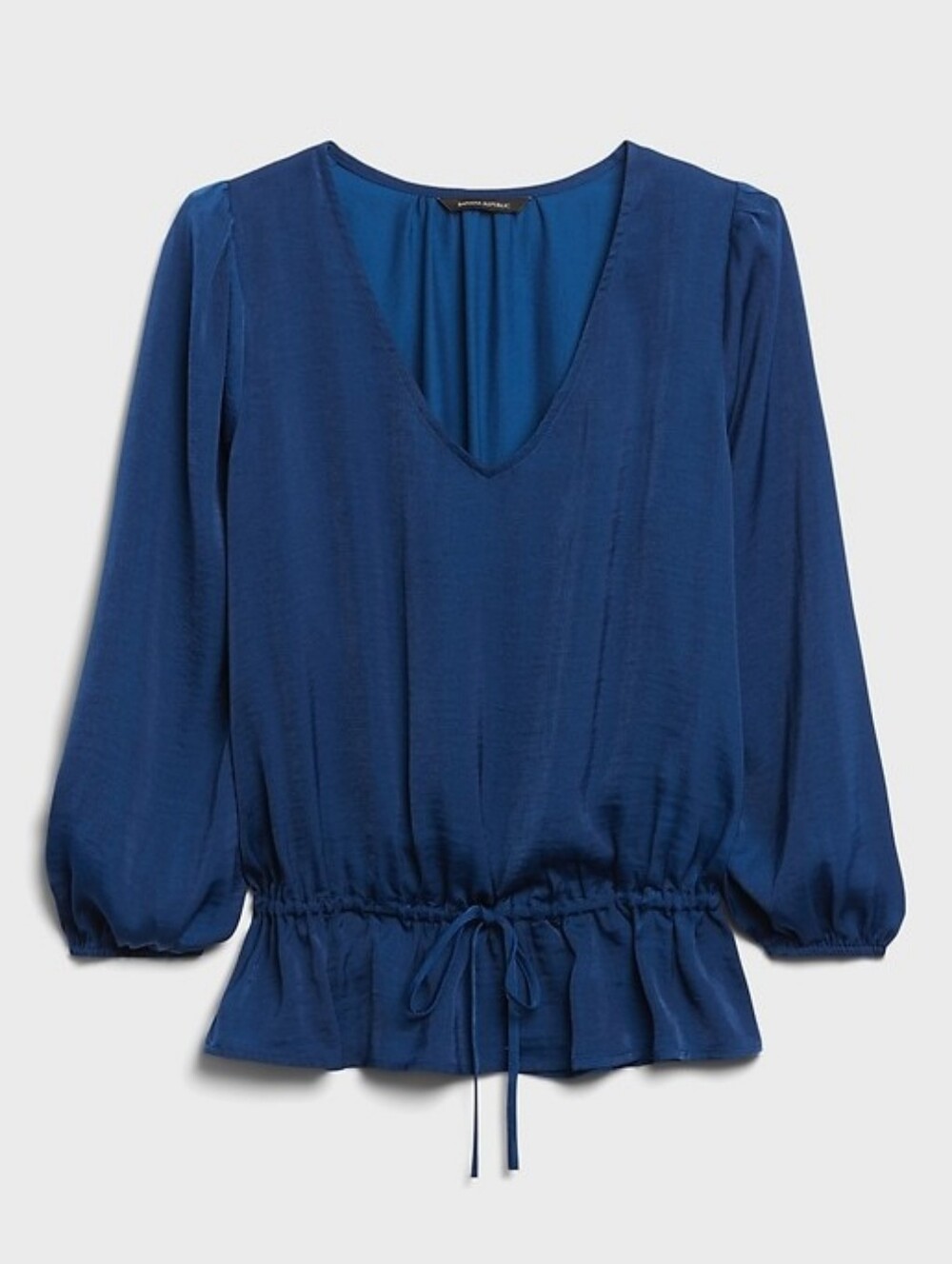 Banana Republic Blue Top XXS NWT